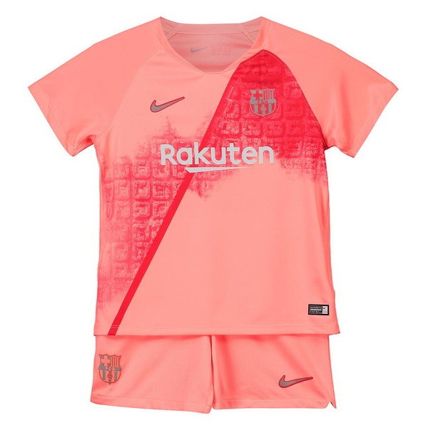 Camiseta Barcelona Tercera equipación Niños 2018-2019 Rojo